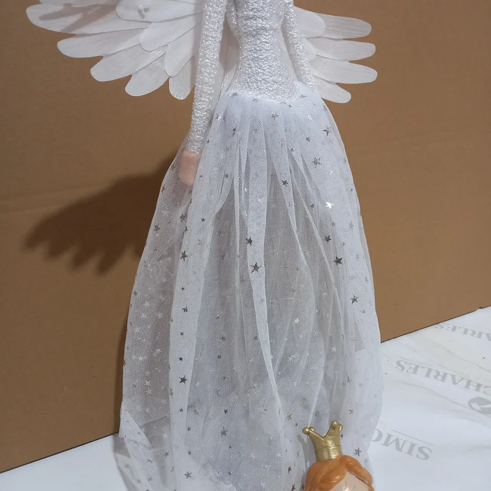 50CM BATTERY OPERATED WHITE ANGEL RRP £29.99