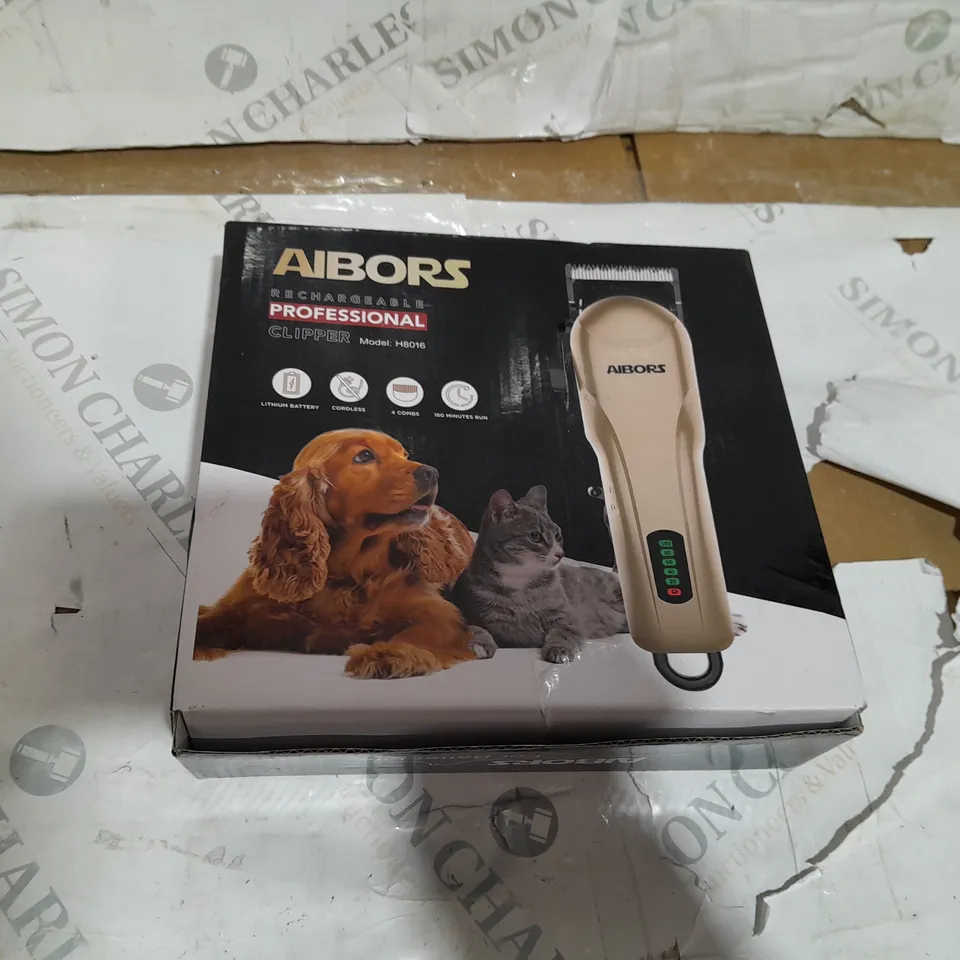 AIBORS RECHARGEABLE PROFESSIONAL CLIPPER H8016