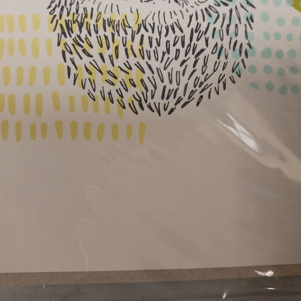 LIZ JEAL INITIALISED LIMITED EDITION HEDGEHOG ART PRINT (6/30)