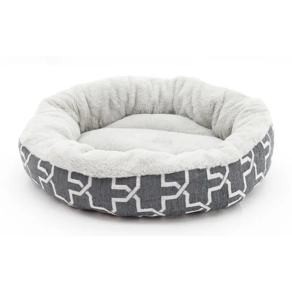 RACINE ROUND CAT BED GREY