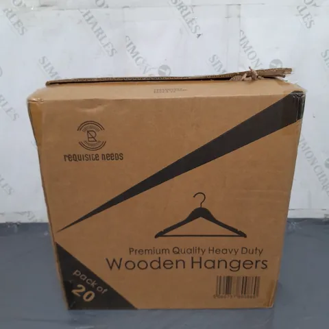 PREMIUM QUALITY HEAVY DUTY WOODEN HANGERS 