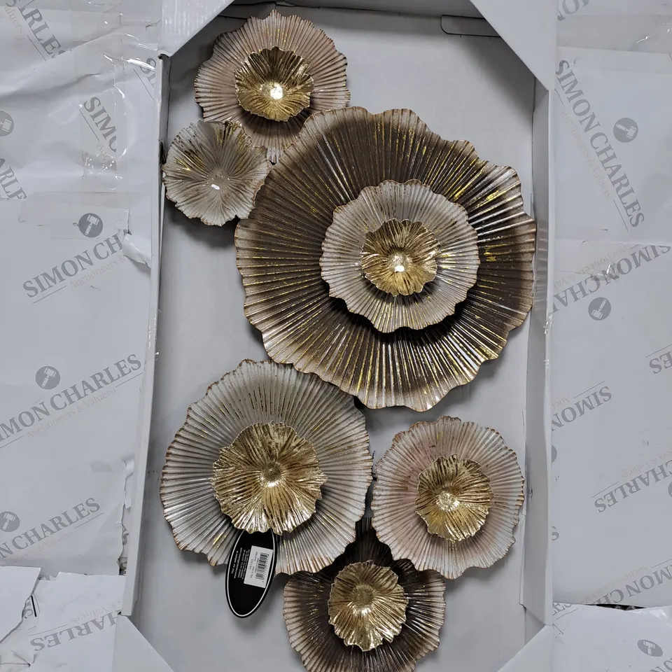 HESTIA FLORAL WALL ART RRP £40