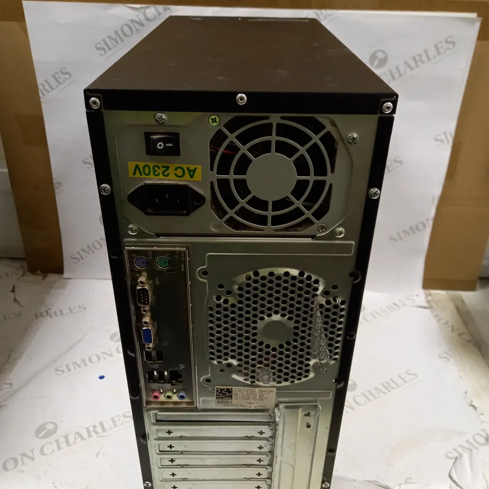 DESKTOP TOWER PC - MODEL UNSPECIFIED 