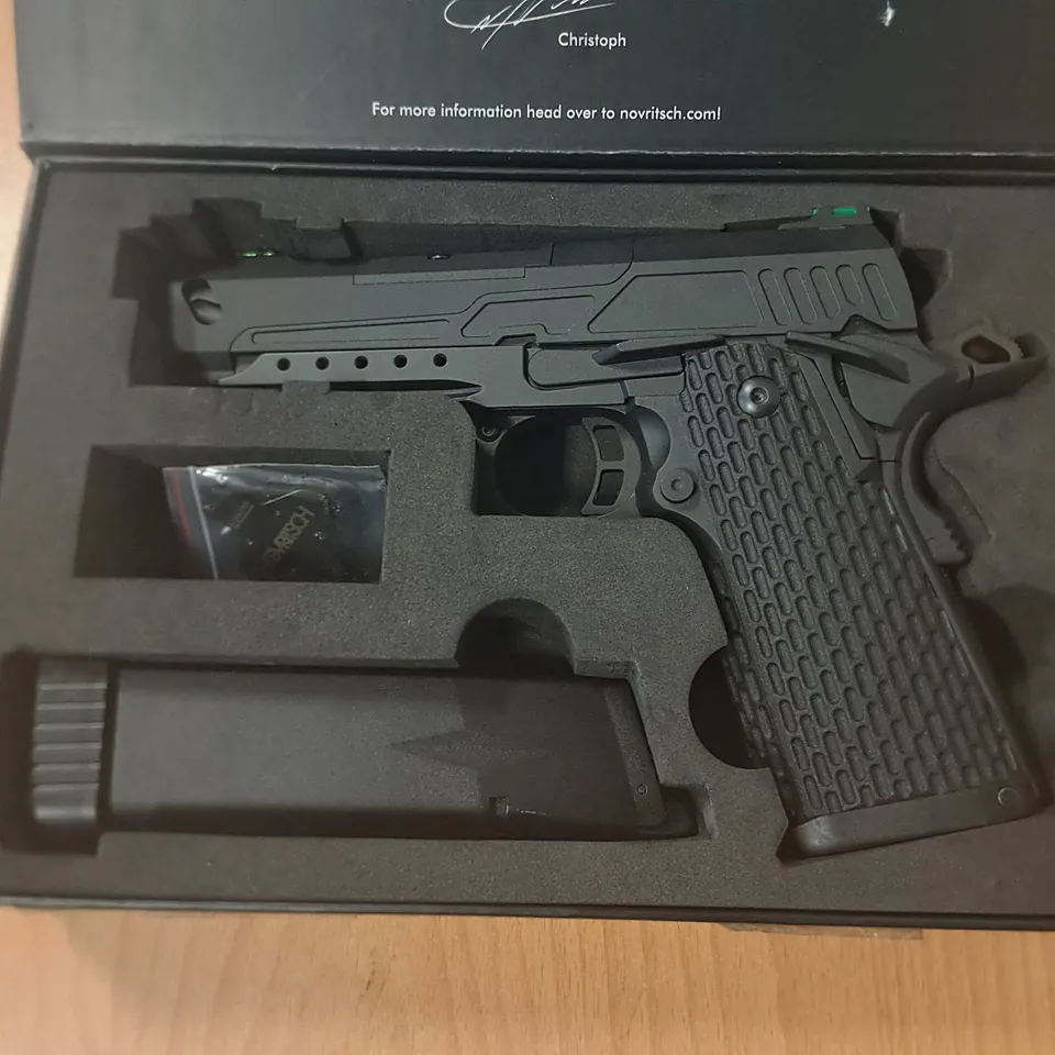 BOXED NOVRITSCH SSP-5 GAS BLOWBACK AIRSOFT PISTOL