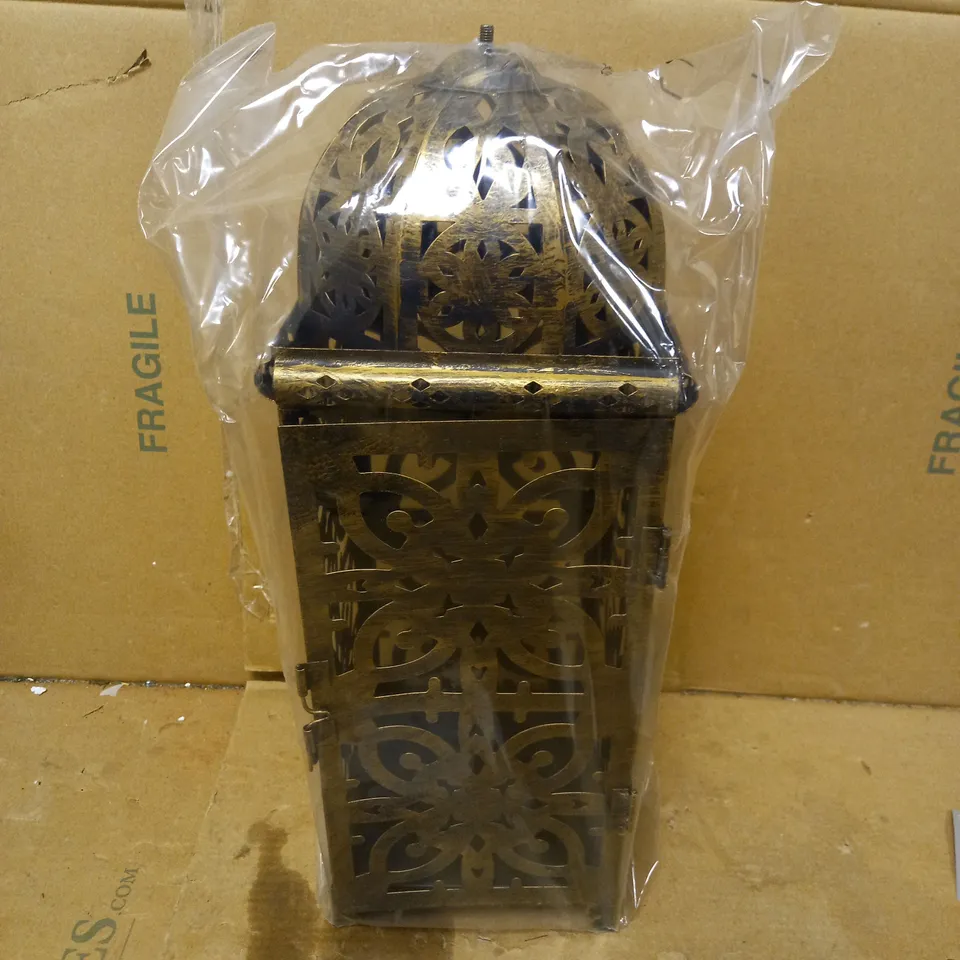 LA HACIENDA MENARA MEDIUM OUTDOOR LANTERN RRP £24.99