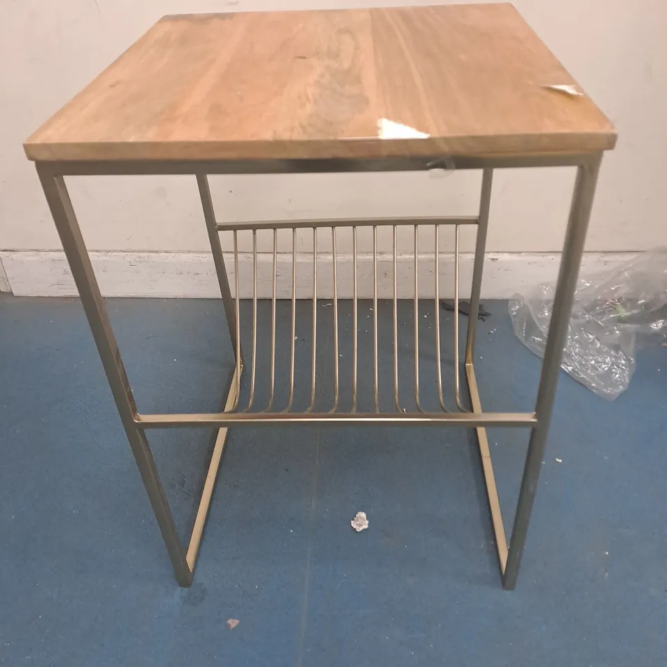UNBRANDED SMALL WOOD EFFECT DESK - COLLECTION ONLY