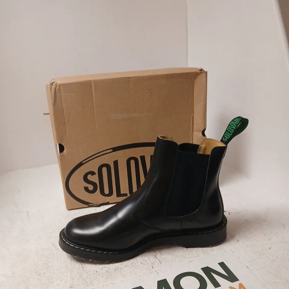 SOLOVAIR CLASSICS DEALER BOOT – BLACK, UK 10½ (EU 45)