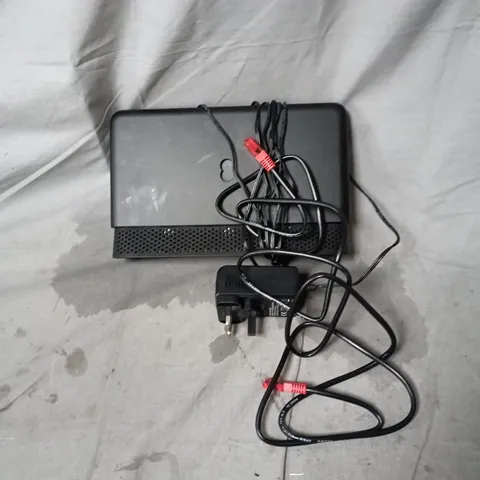 SMART HUB SH20A BLACK BROADBAND ROUTER WITH POWER ADAPTOR