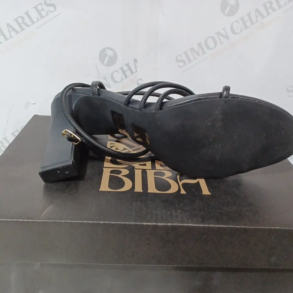 BOXED BIBA HEELED SANDAL - SIZE 7 