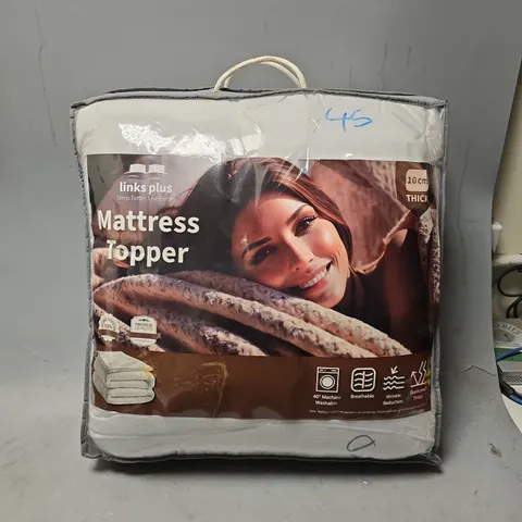 LINKS PLUS MATTRESS TOPPER - SIZE UNSPECIFIED