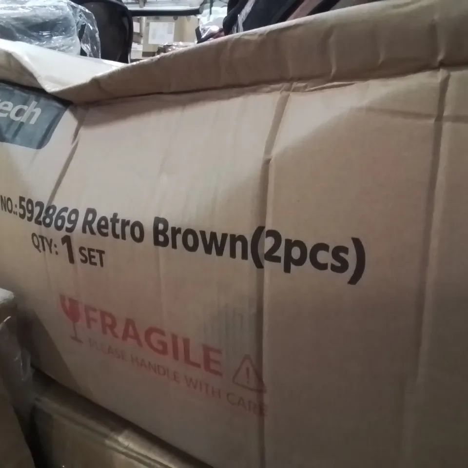 BOXED FELDSPAR 45.5CM H UPHOLSTERED SIDE CHAIR SET OF 2