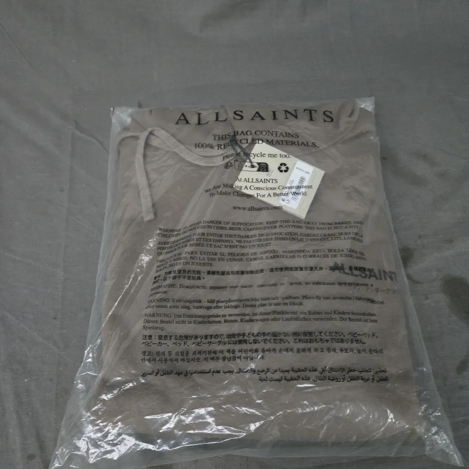 BAGGED ALL SAINTS UNDERGROUND HOODIE SIZE L