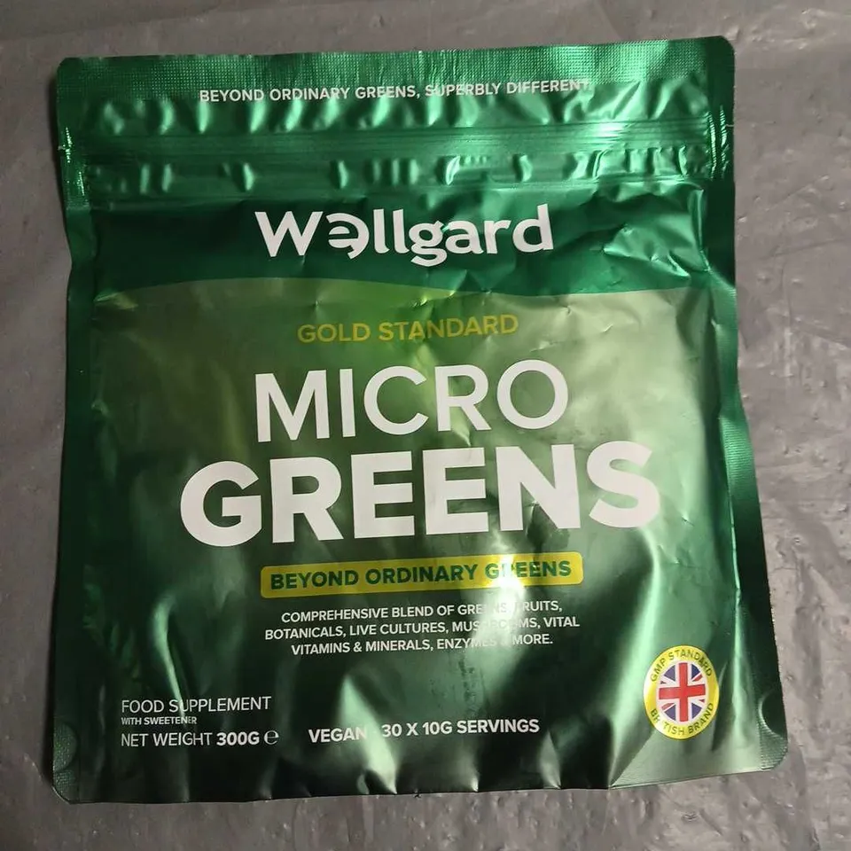 WELLGARD GOLD STANDARD MICRO GREENS FOOD SUPPLEMENT - 300G