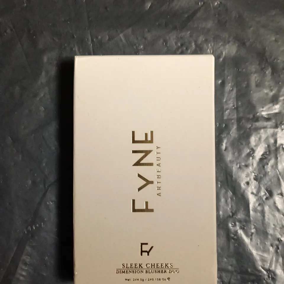 SEALED FYNE ARTBEAUTY SLEEK CHEEKS DIMENSION BLUSHER DUO