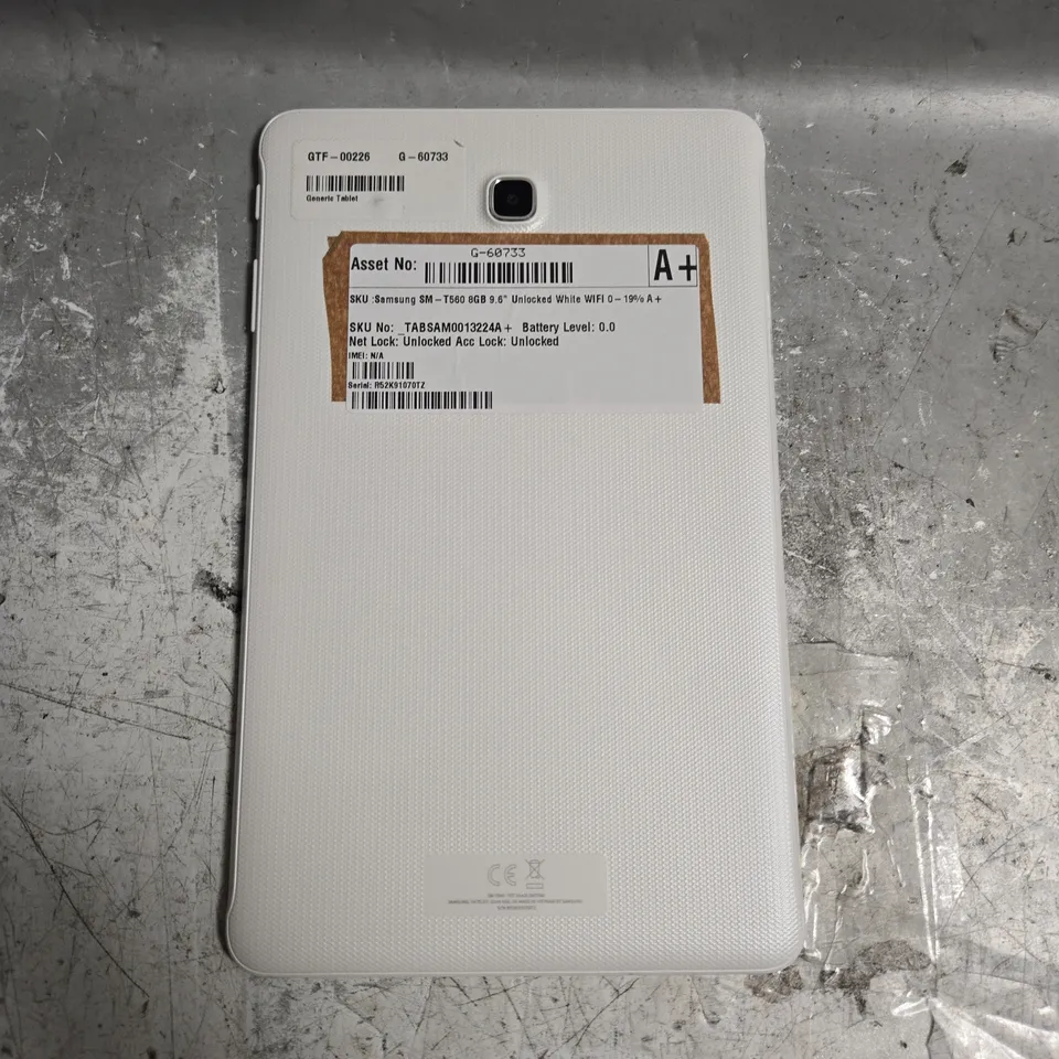 SAMSUNG SM-T560 ANDROID TABLET 