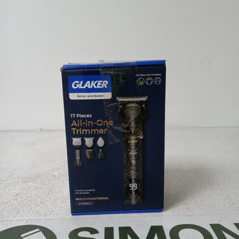 GLAKER ALL IN ONE TRIMMER MULTI FUNCTIONAL BOXED