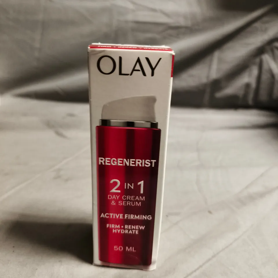 OLAY REGENERIST 2 IN 1 DAY CREAM & SERUM, 50 ML – BOXED