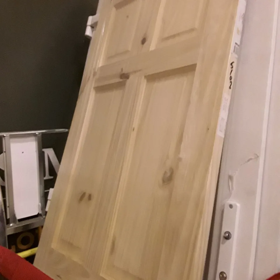 6 PANEL KNOTTY PINE INTERNAL DOOR 1981 × 686MM