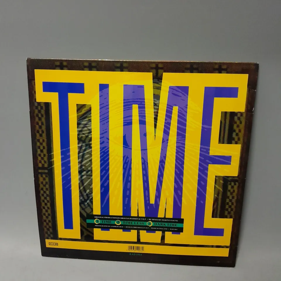 THE WOLFGANG PRESS TIME WE 1991 HOUSE/TECHO VINYL 