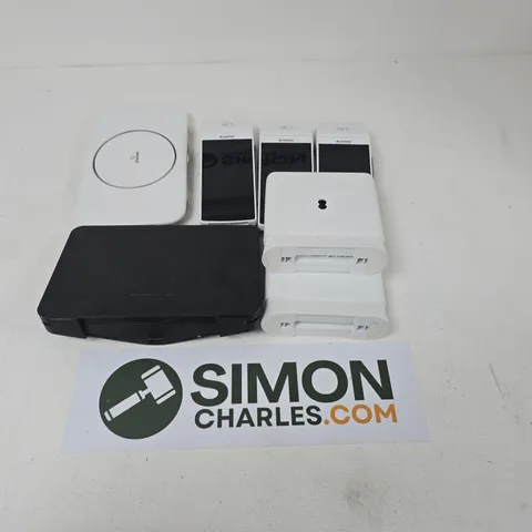 TOTE OF ELECTRTICAL PRODUCTS TO INCLUDE; WIFI HUBS, CARD READERS.