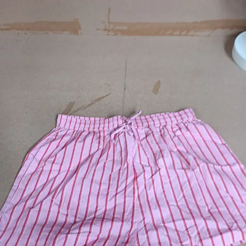 ISLA & BIRD PINK STRIPED SHORTS SIZE 12