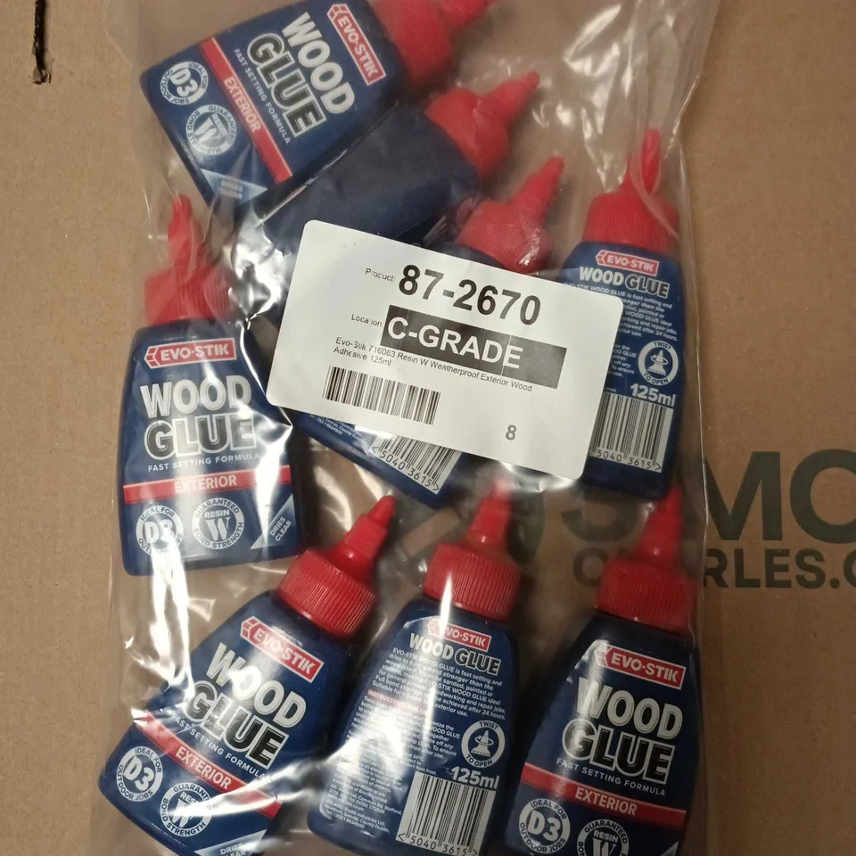 8 X EVO-STIK EXTERIOR WOOD GLUE 