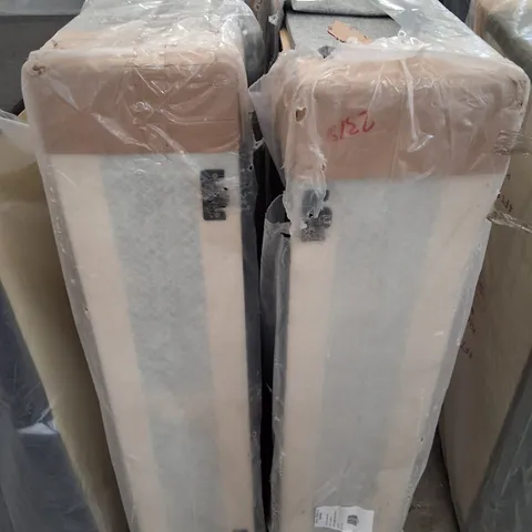 FOGARTY 150CM 2 DRAWER GREY DIVAN BASE (2 PARTS)