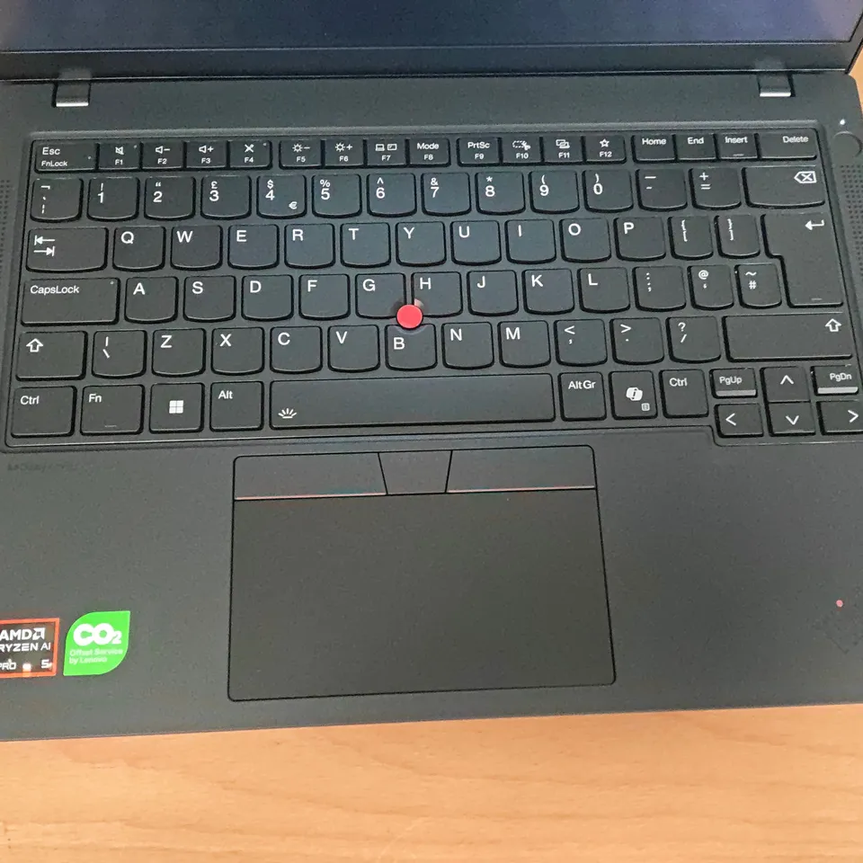 UNBOXED LENOVO THINKPAD P14S GEN 6 AMD RYZEN PRO 5 AI LAPTOP IN BLACK