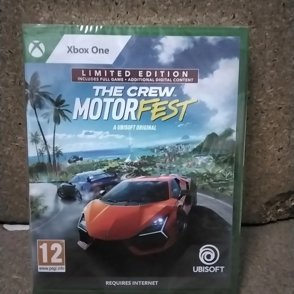 BOXED & SEALED THE CREW MOTORFEST LIMITED EDITION VIDEO GAME FOR XBOX ONE 