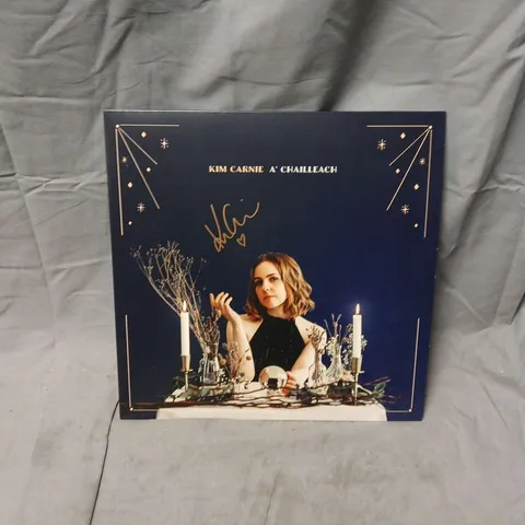 KIM CARNIE A' CHAILLTEACH – SIGNED VINYL LP COVER