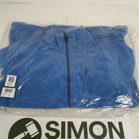 REGATTA TRF557 15 MICRO FULL ZIP FLEECE JACKET, OXFORD BLUE - UK SIZE M 