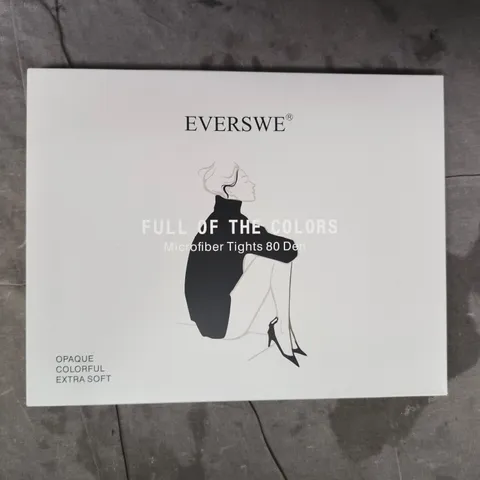 EVERSWE TIGHTS (2 PAIRS) IN COFFEE SIZE L-XL