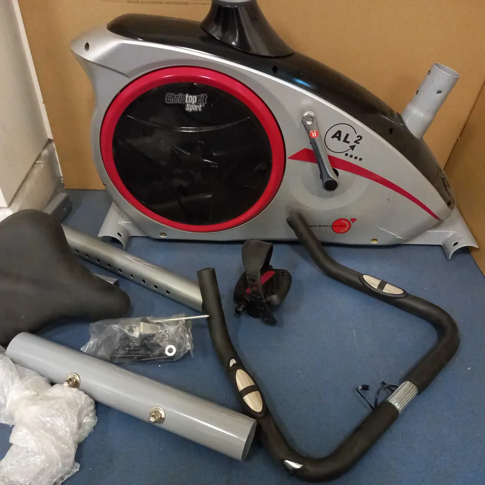 CHRISTOPEIT SPORT EXERCISE BIKE - BODY ONLY AND SPARE PARTS