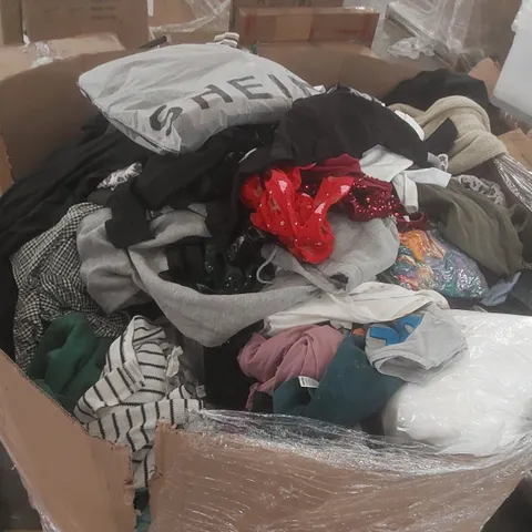 PALLET CONTAINING A VERY LARGE QUANTITY OF ASSORTED CLOTHING PRODUCTS ECT