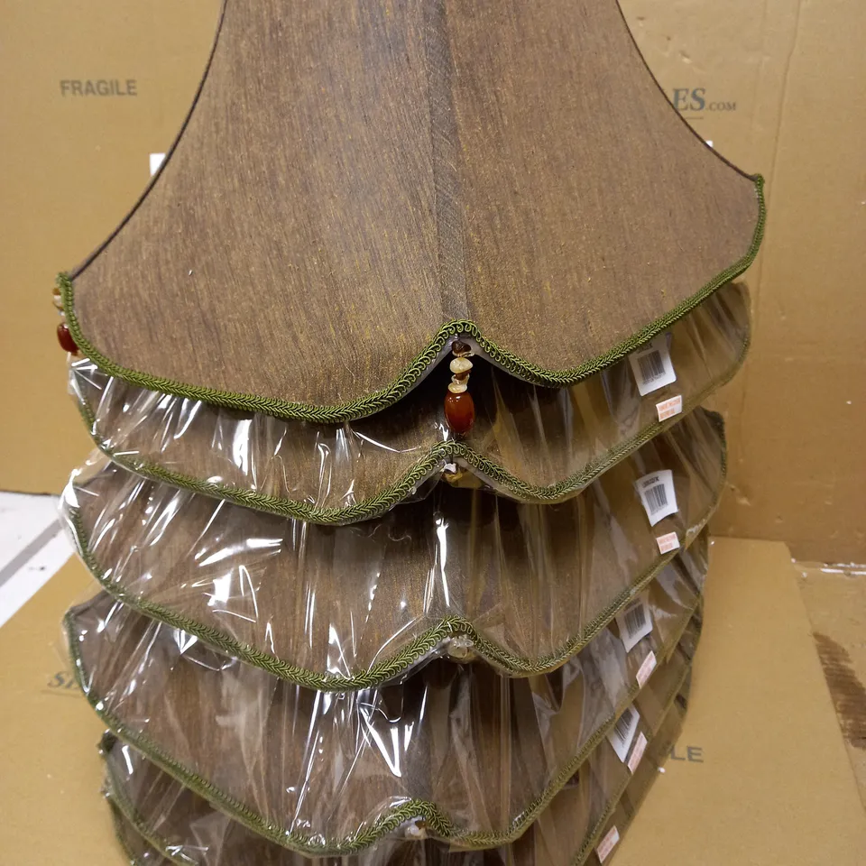 LOT OF 6 X DAR LIGHTING FABRIC LAMP SHADE