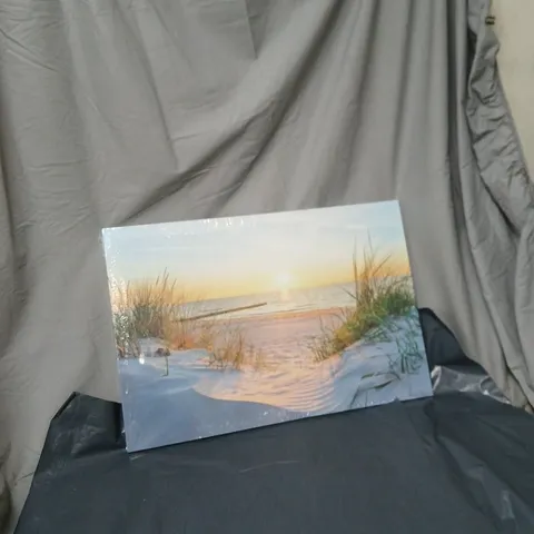 SEASCAPE CANVAS  – DUNES AT SUNSET 