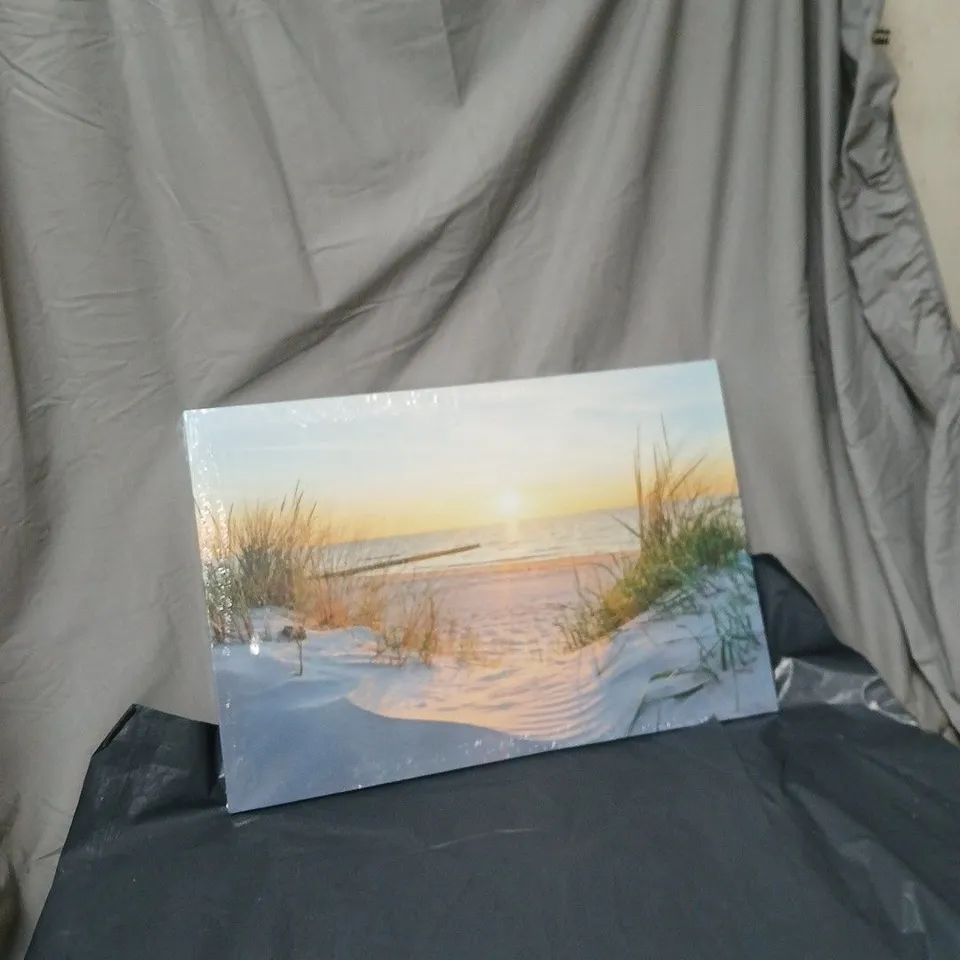 SEASCAPE CANVAS  – DUNES AT SUNSET 