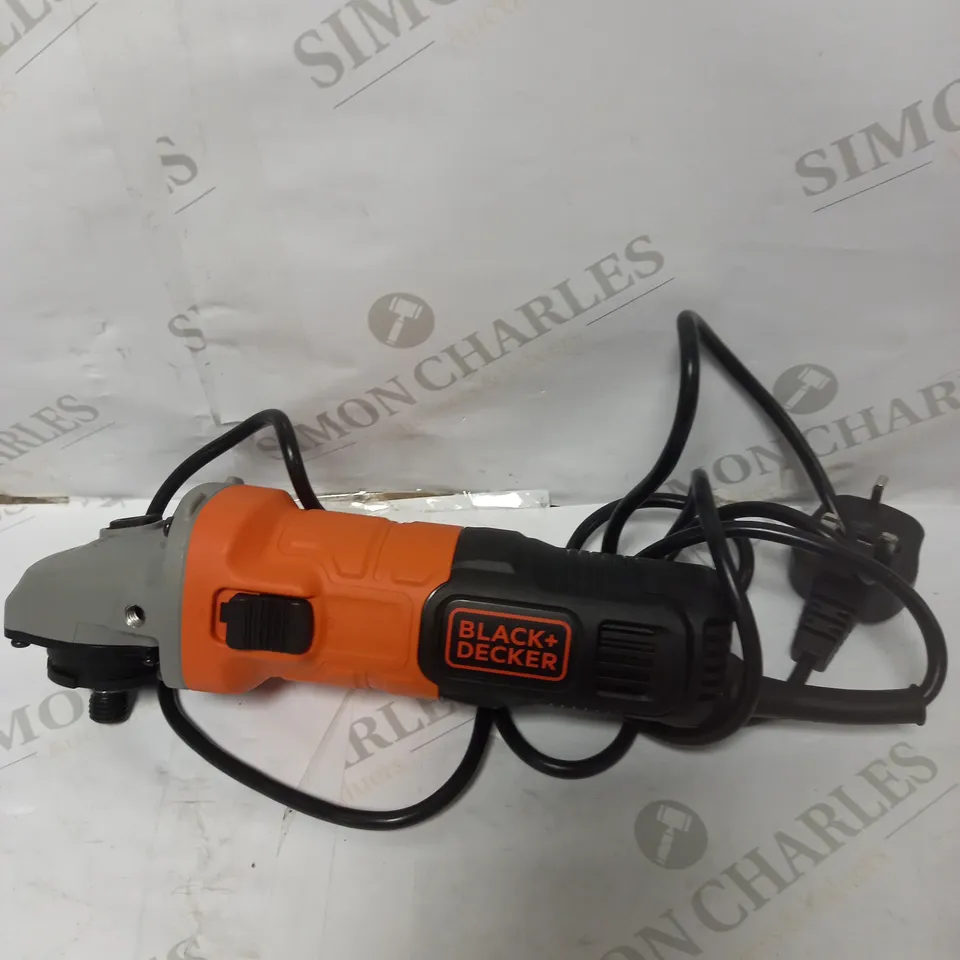 BLACK & DECKER 750W ANGLE GRINDER 