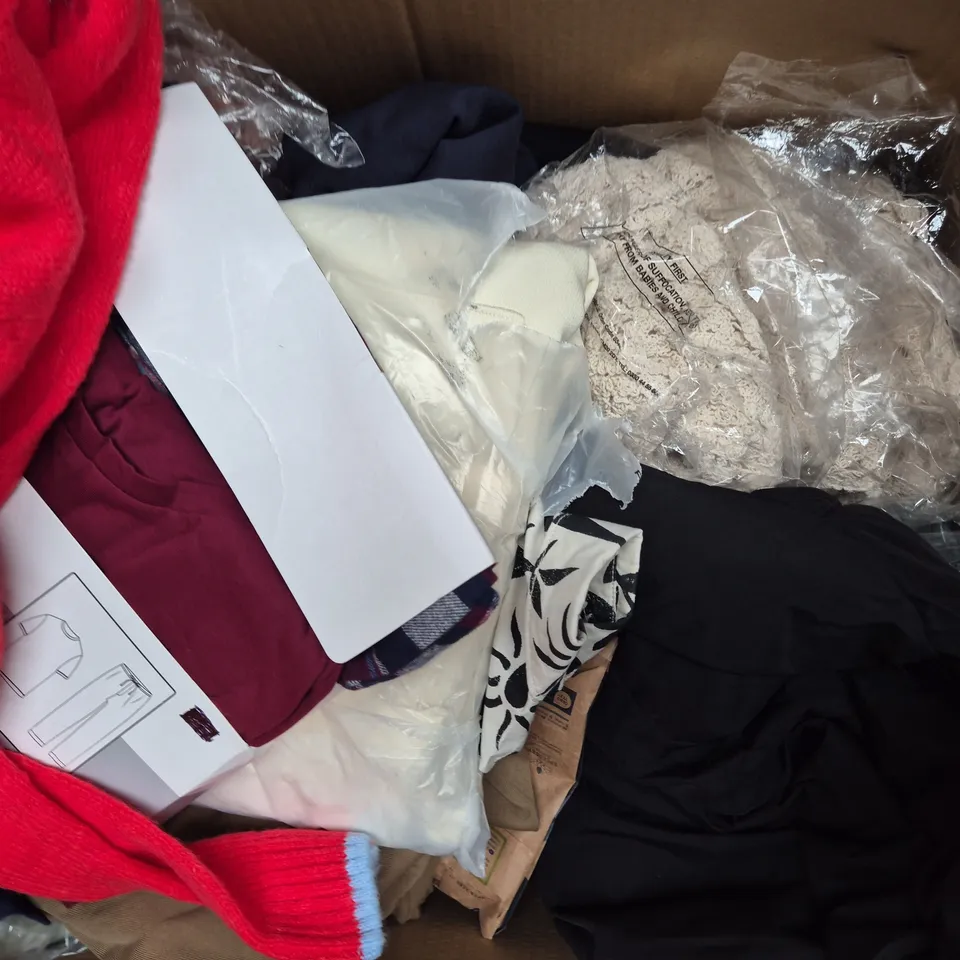 APPROXIMATELY 20 ASSORTED CLOTHING AND FASHION PRODUCTS IN VARIOUS STYLES AND SIZES - COLLECTION ONLY