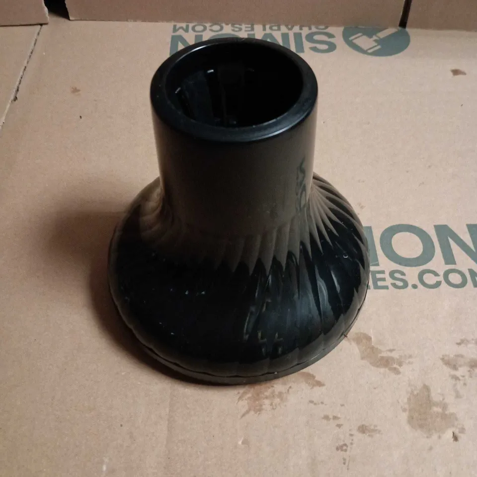 BLACK HAIR DRYER DIFFUSER ATTACHMENT