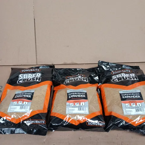 SONUBAITS SUPERCRUSH EXPANDER GROUNDBAIT β PACK OF 3 BAGS