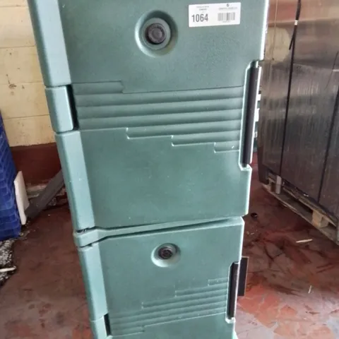 CAMBRO 2 TIER INSULATED TROLLEY