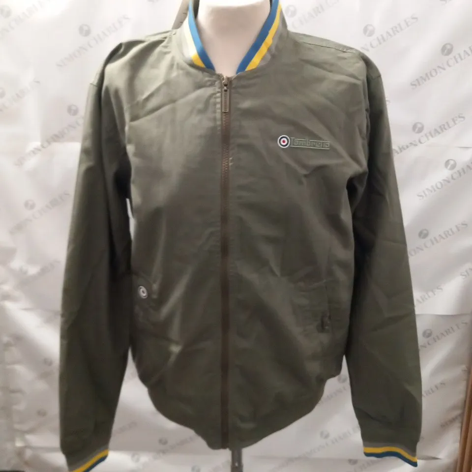 LAMBRETTA TRIPLE TIPPED MONKEY JACKET SIZE M