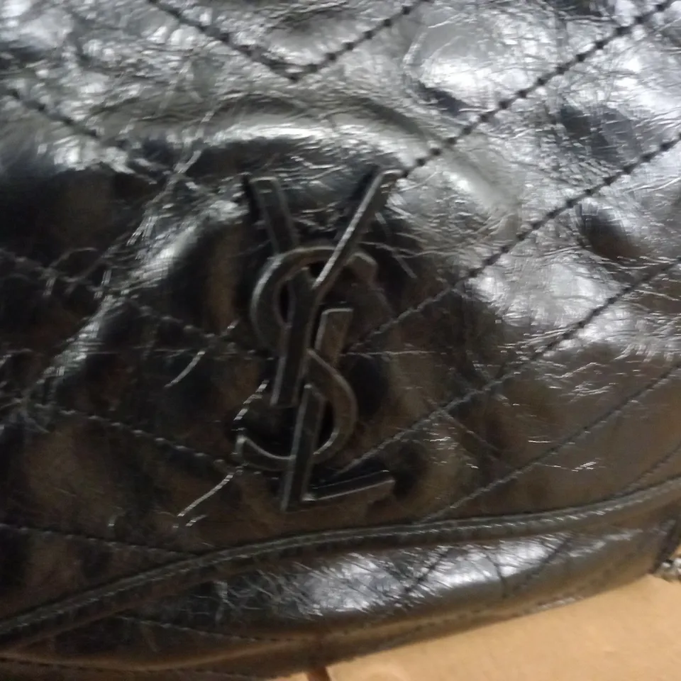 SAINT LAURENT BLACK NIKI SHOULDER BAG 