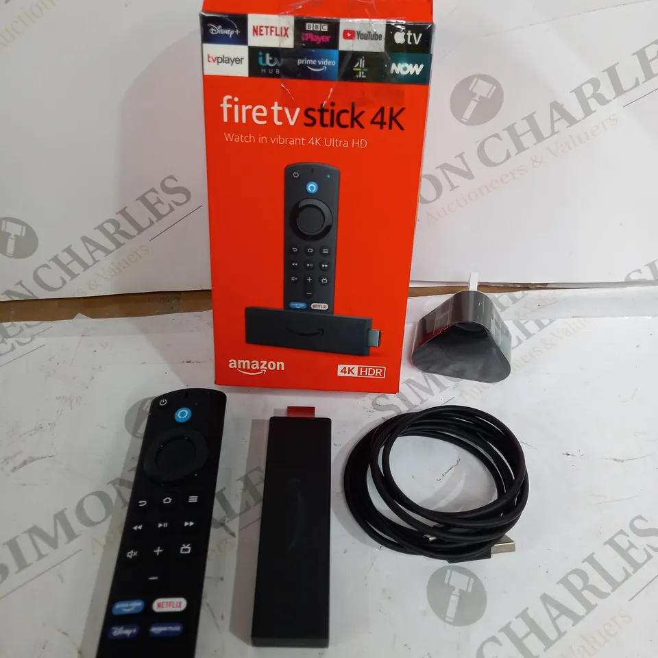 AMAZON FIRE TV STICK 4K BLACK 