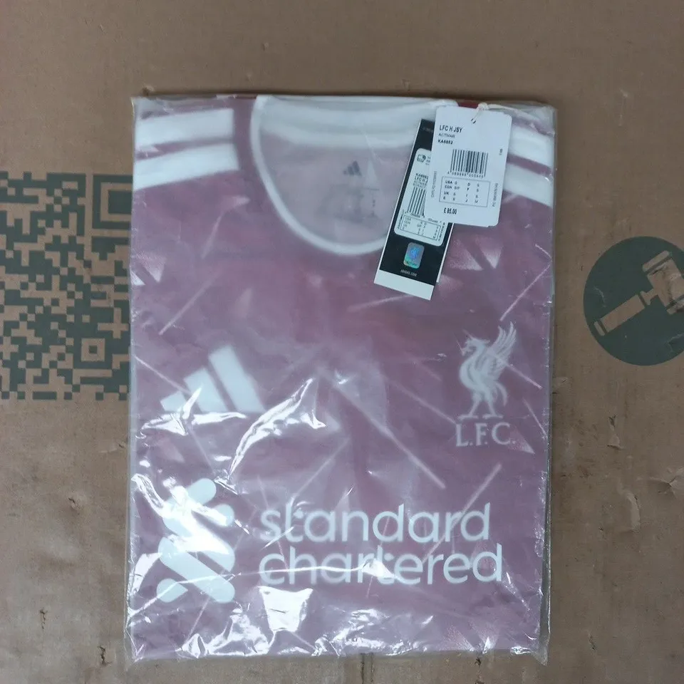 BAGGED ADIDAS LIVERPOOL FOOTBALL CLUB 26/27 HOME JERSEY SIZE SMALL
