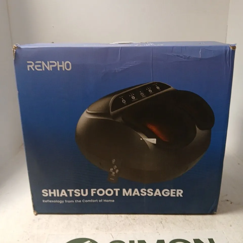 BOXED RENPHO SHIATSU FOOT MASSAGER