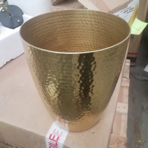 STROUT STAINLESS STEEL 8L WASTE BIN - GOLD