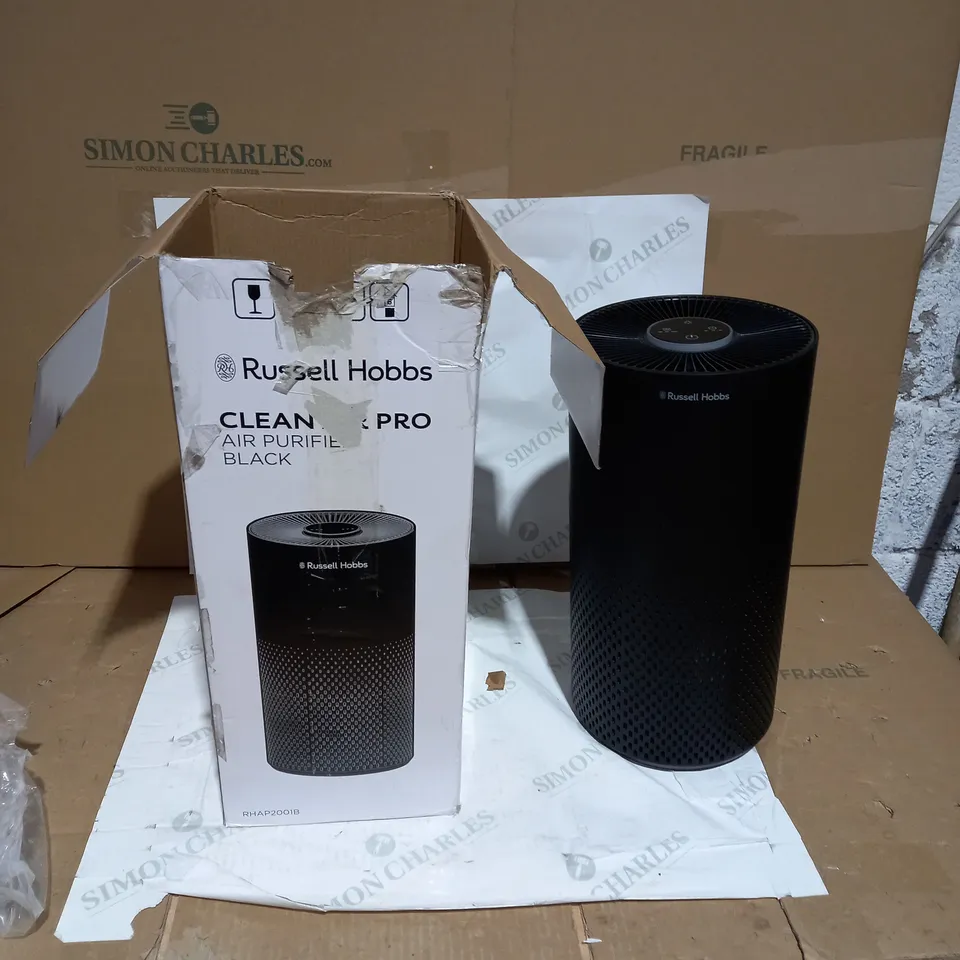 RUSSELL HOBBS RHAP2001B OZONE FREE COMPACT AIR PURIFIER