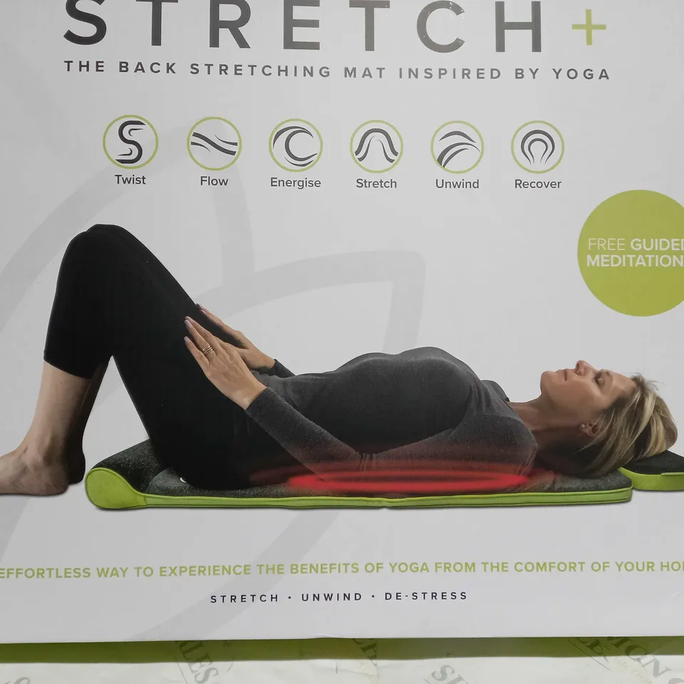 BOXED HOMEDICS STRETCH + BACK STRETCHING MAT